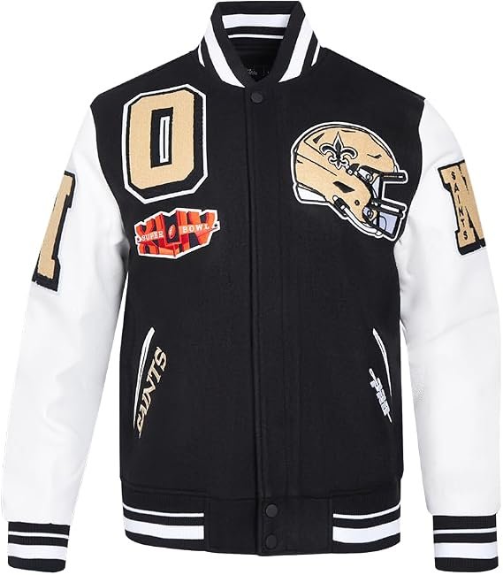 Customize Tampa Bay Buccaneers Wool Blend Varsity Jacket