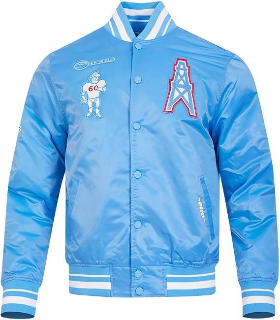 Customize Blue Retro Sports Varsity Jacket