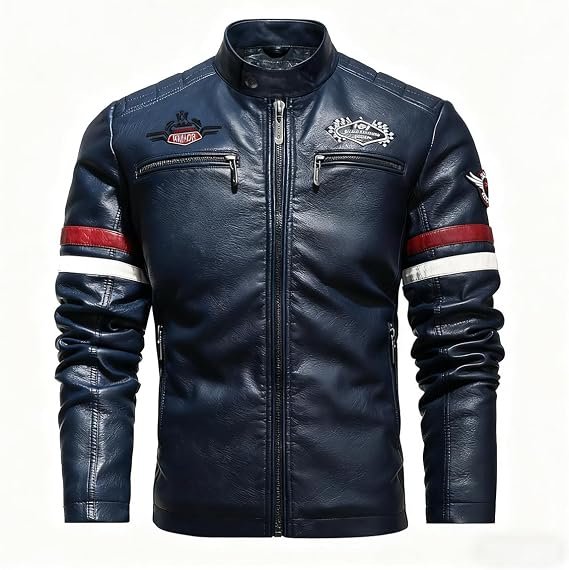 Customize PU Leather Motorcycle Cycling Jacket