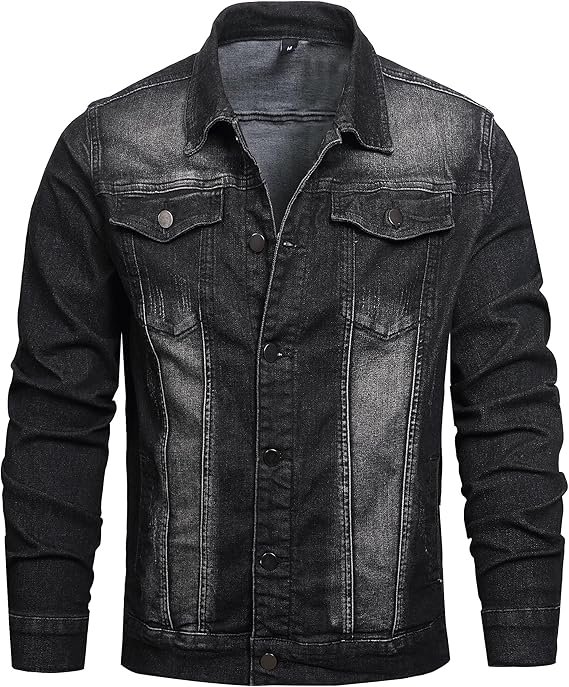 Customize Distressed Denim Jacket