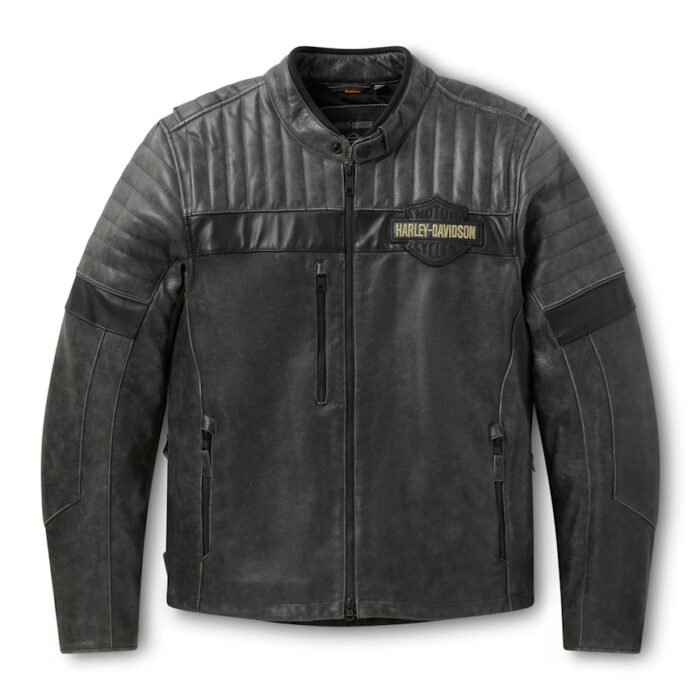Customize Harley Davidson Passing Link III Leather Jacket