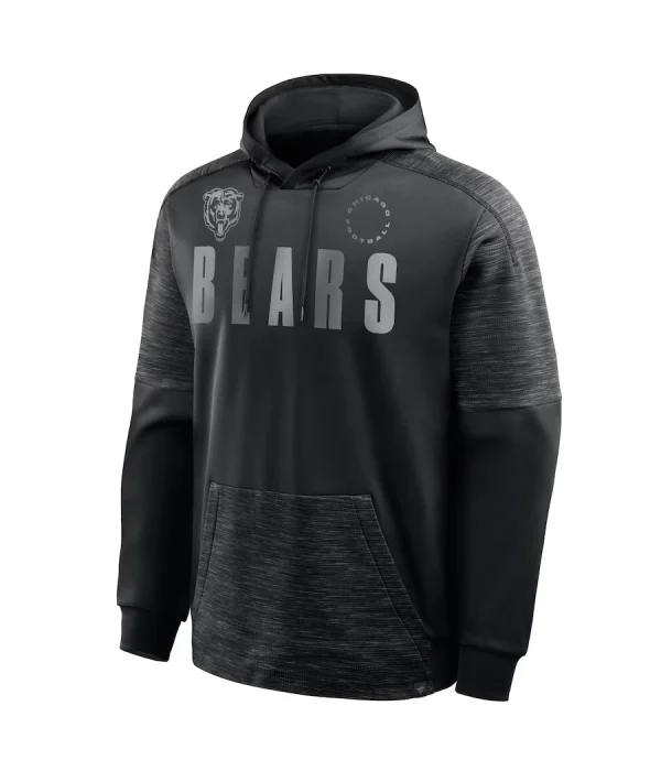 Men’s Chicago Bears Black Chip Shot Pullover Hoodie